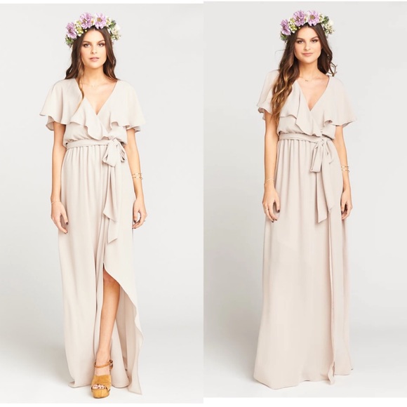 Audrey Maxi Dress • Show Me the Ring Crisp • Extra Large - Picture 2 of 2